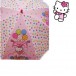 Paraguas Hello Kitty 48 cm. automático globos