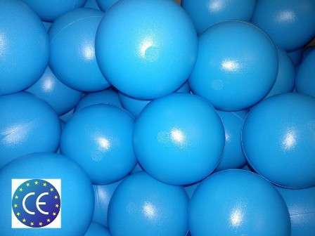 400 Bolas CELESTES 8,5 cm. De Diámetro, ESPECIAL PARA PARQUES INFANTILES.