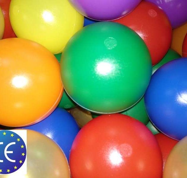 400 Bolas Para Piscinas MULTICOLOR, Ultra Resistentes de 8,5 cm. Especiales para Parques Infantiles y piscinas