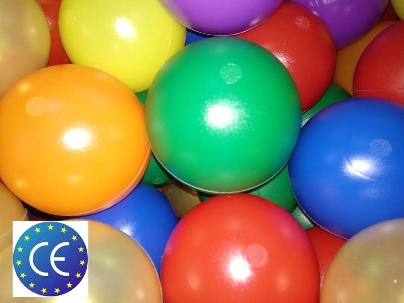 400 Bolas Para Piscinas MULTICOLOR, Ultra Resistentes de 8,5 cm. Especiales para Parques Infantiles y piscinas