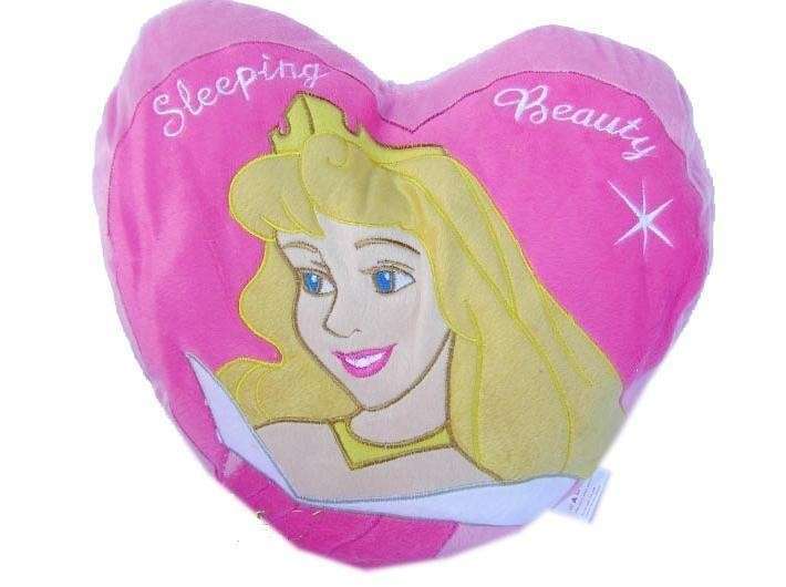 Cojín corazón Bella Durmiente