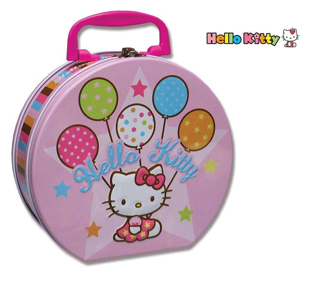 Maletín grande redondo Hello Kitty