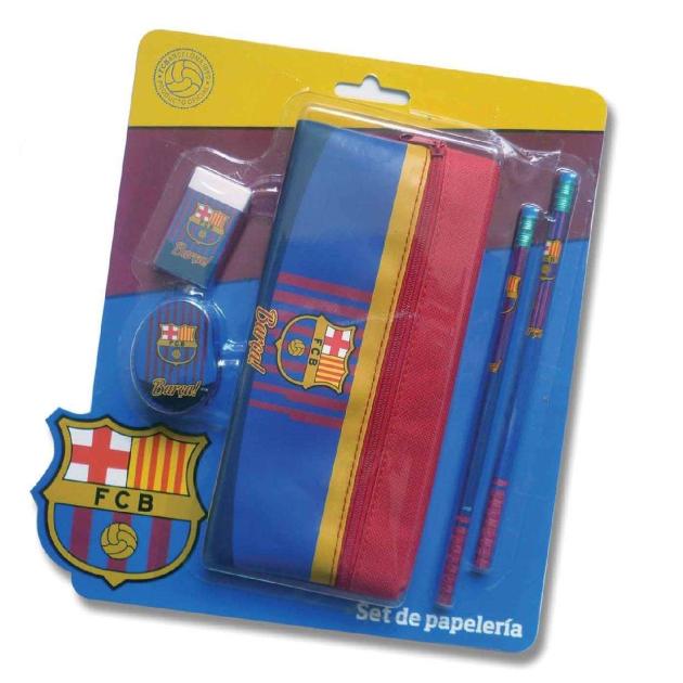 Regalo blister papelería Futbol Club Barcelona